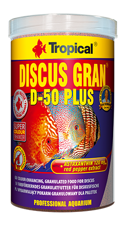 TROPICAL DISCUS GRAN D-50 PLUS 250ML/110G