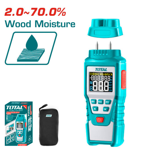 جهاز قياس رطوبه الخشب TOTAL TETWM01 WOOD MOISTURE METER