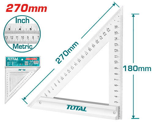 Total TMT61203 مثلث علام 27 سم