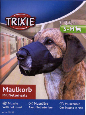 Trixie muzzle net from smal to l