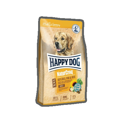 Happy dog naturcroq geflugel 1k