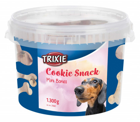 Trixie cookie snack mini bones 1300g