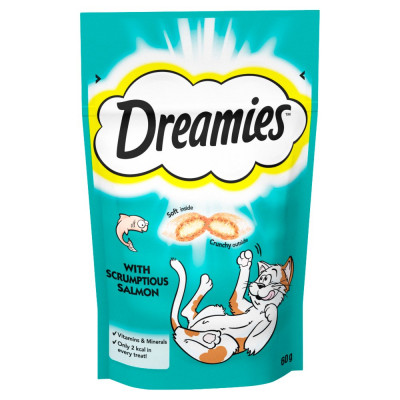 Dreamies treat salmon