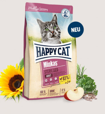 Happy cat minkas sterilised 1.5k