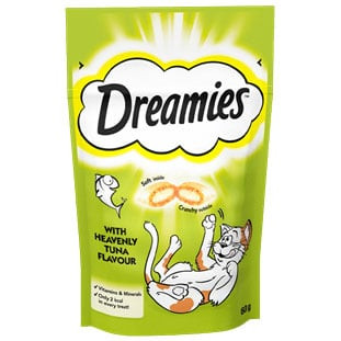 Dreamies treat tuna