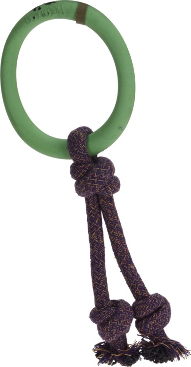dogs collection dog rubber toy with rope