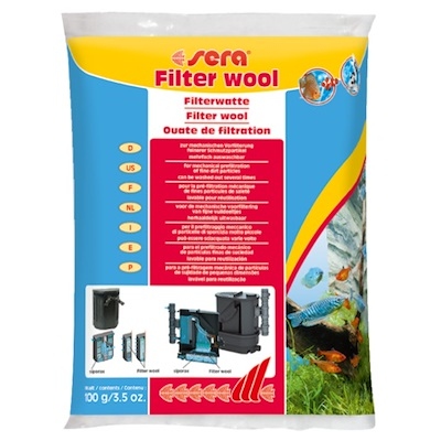 SERA FILTER WOOL 250G