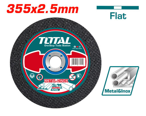 فيبر 14"  قص حديد TOTAL TAC2253551 Abrasive metal cutting disc