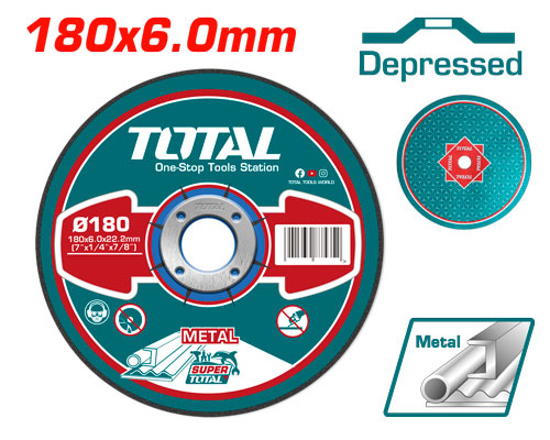 فيبر جلخ حديد 7" TOTAL TAC2231801