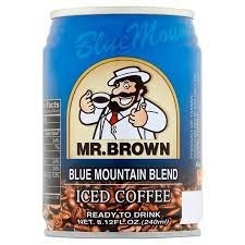 قهوة مثلجة مستر براون بلو