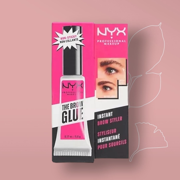 Nyx eyebrows lamination glue مسكارة رفع الحواجب الشفافه
