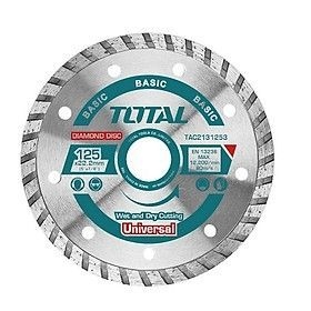 TOTAL TAC2131253 Turbo diamond disc دسك 5" مسكر 