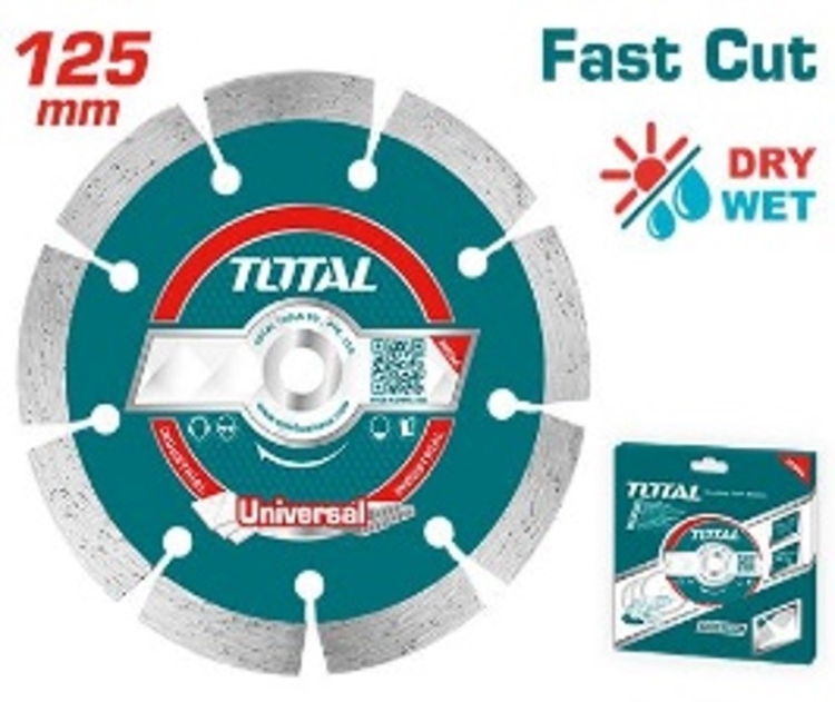 TOTAL TAC2111251 Dry diamond disc دسك 5" مفتوح