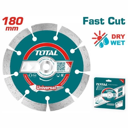 Total TAC21118012 Dry diamond disc دسك 7 انش مفتوح