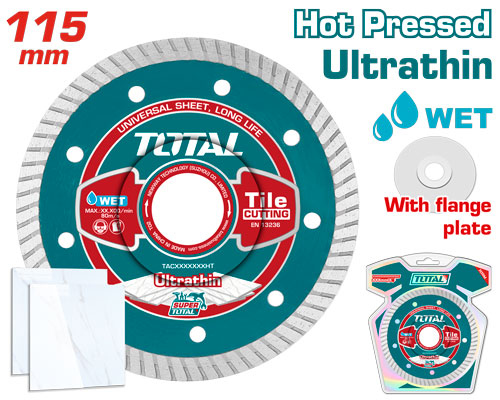 دسك 4.5" رفيع للبورسلان TOTAL TAC2131151HT Ultrathin diamond disc