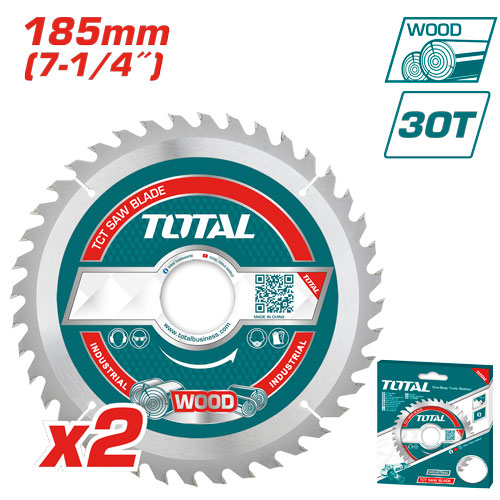 Total TAC231410 صينية قص خشب 7.25 انش 30سن عدد 2