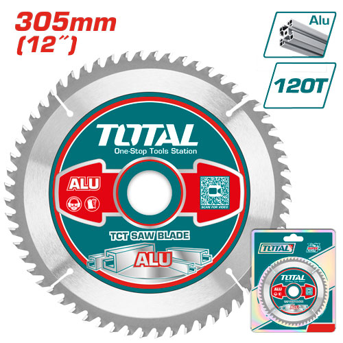 صينيه قص المنيوم 12" سن 120 TOTAL TAC2339212