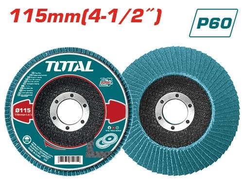 Total TAC641152 ورق حف مدرج 4.5 انش قياس 60