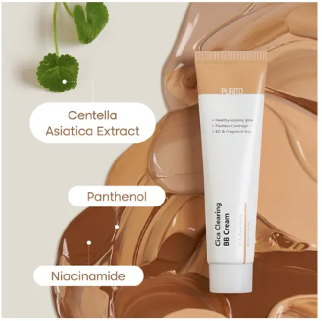 PURITO, Cica Clearing BB Cream