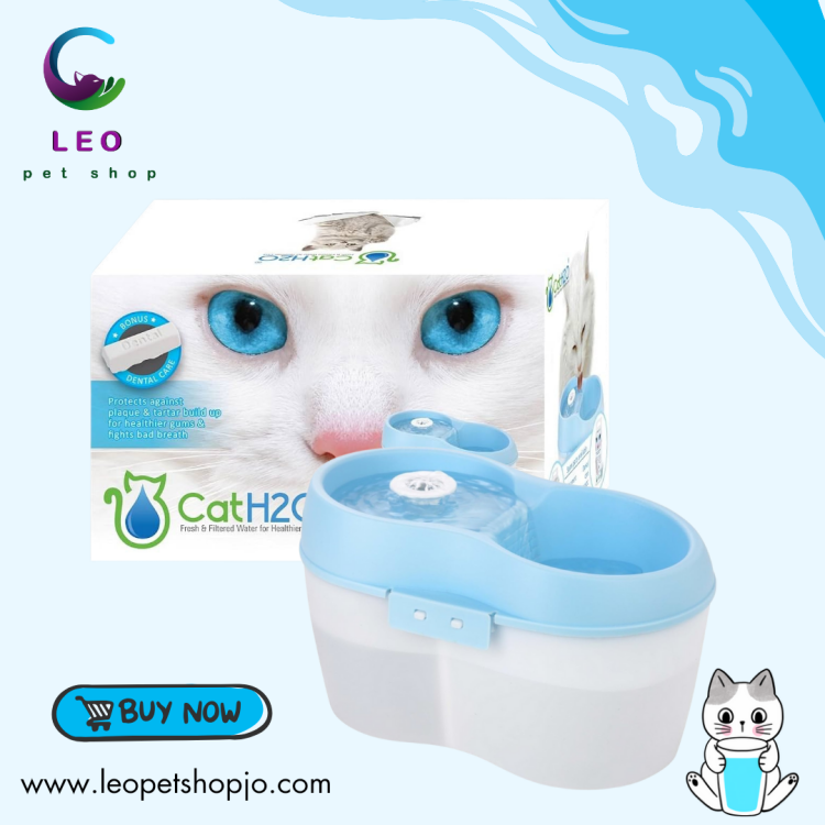 نافورة ماء القطط بنظام فلترة من CAT H2O