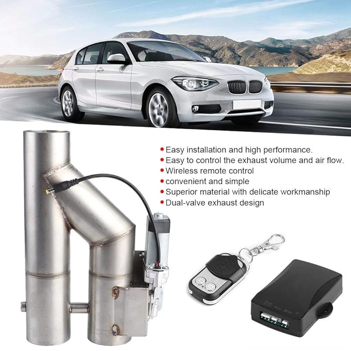 مضخم اكزوزت على الريموت muffler electric