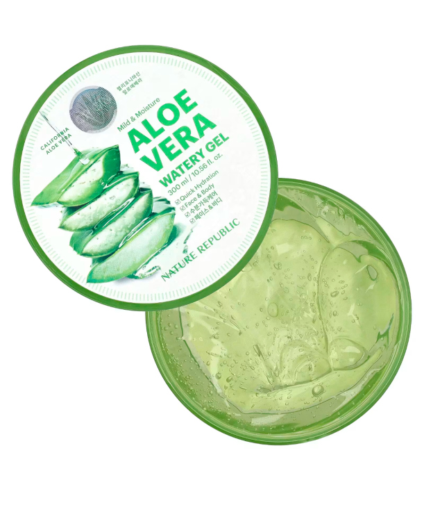 Nature Republic, Smoothing & Moisture Aloe Vera 92% Smoothing Gel