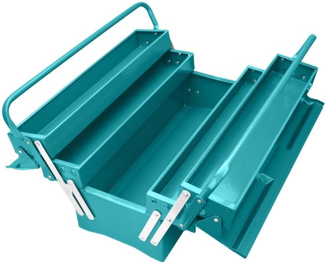 صندوق عده حديد كبير TOTAL THT10701 METAL TOOL BOX 3 LAYERS 