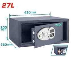 خزنة 10.7 كيلو 20*43*35 سم Total TESF3501 Electronic safe