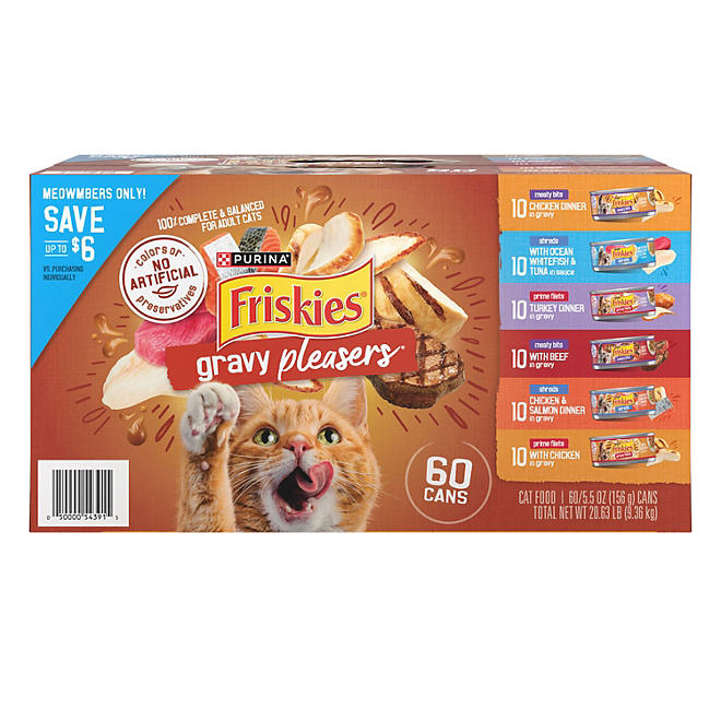 Friskies gravy pleasers variety pack