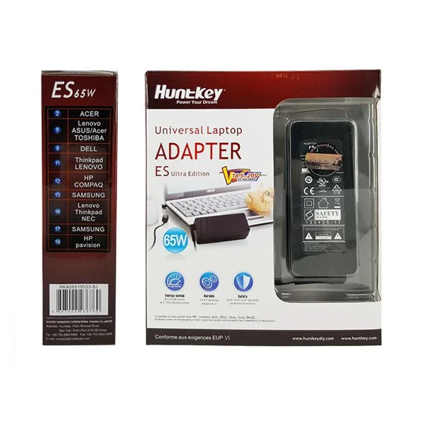 HUNTKEY 65W CHARGER FOR NOTBOOK