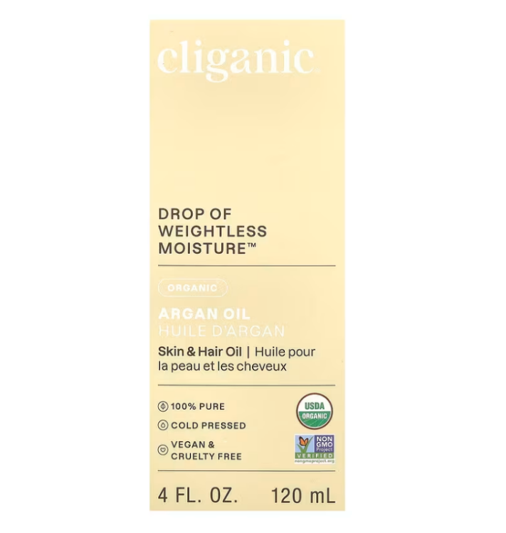 Cliganic, Drop of Weightless Moisture™ Organic Argan Oil