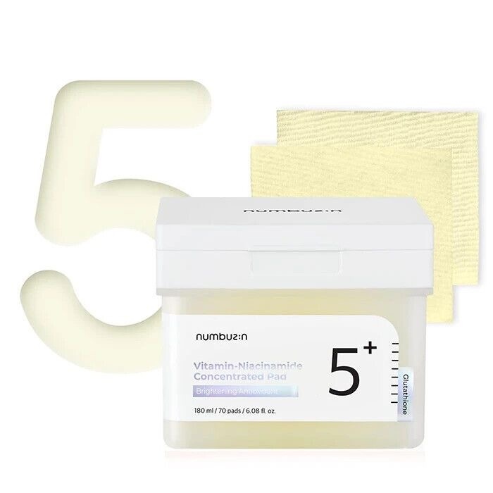 numbuzin - No.5 Vitamin-Niacinamide Concentrated Pad