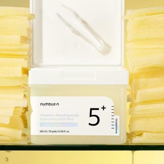 numbuzin - No.5 Vitamin-Niacinamide Concentrated Pad