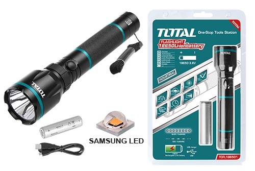 لوكس شحن TOTAL TCFL186503 Flashlight 