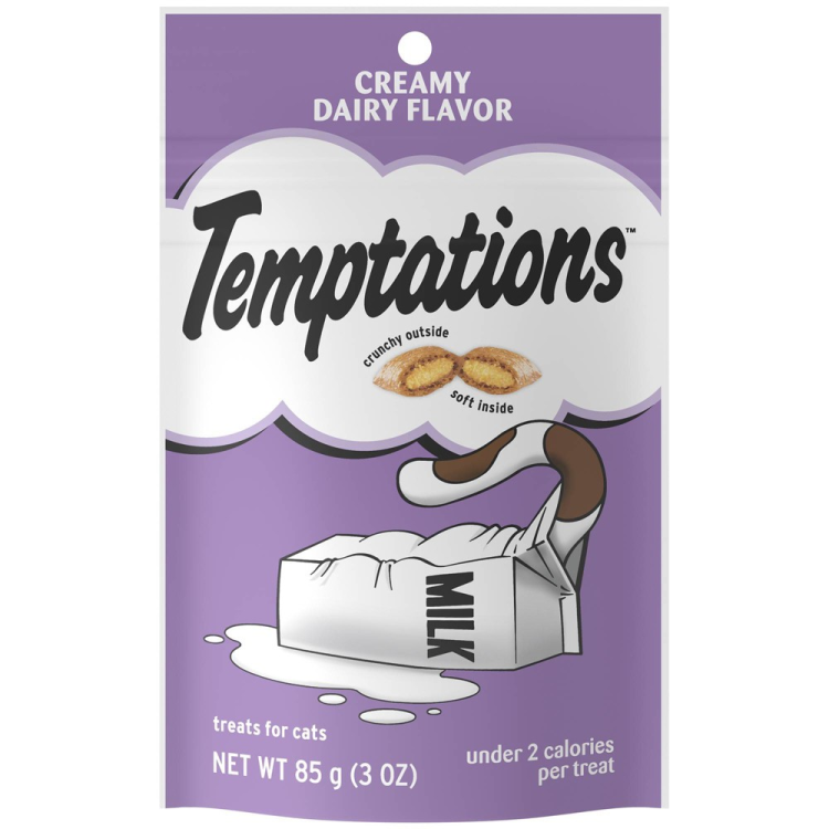 temptations cat treats with dairy