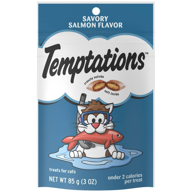 temptations cat treats with salmon