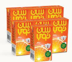 سن توب عصير البرتقال 125 مل * 7