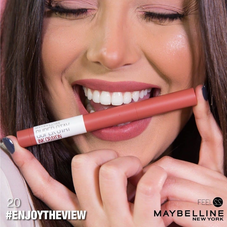 Maybelline ,SUPER STAY INK MATTE LONGWEAR CRAYON LIPSTICK مايبيلين , سوبر ستاي انك كرايون قلم احمر شفاه ثابت 