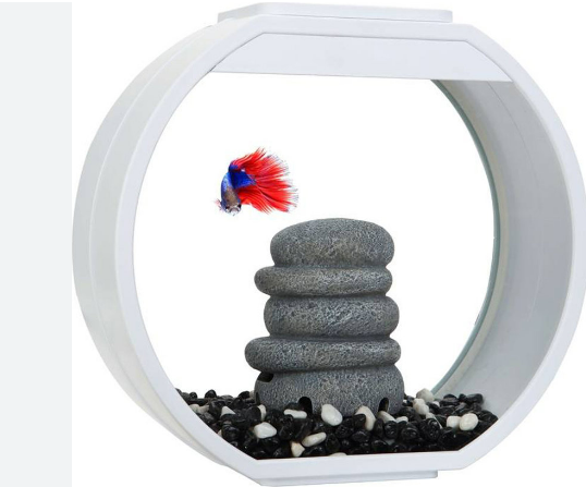 Aquarium Triol Deco o Mini UPG ، 73516009 ، أبيض ، 10 لتر ، 33.5 × 13.6 × 31 مم