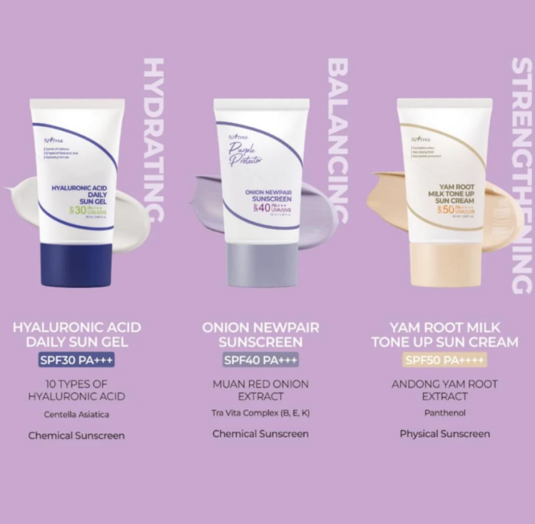 Isntree, Onion Newpair Sunscreen SPF 40 PA+++ - Mini