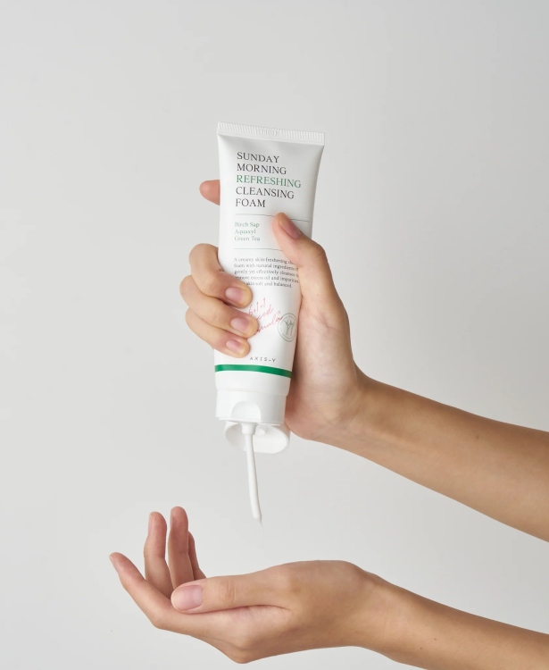 AXIS-Y Sunday Morning Refreshing Cleansing Foam غسول رغوي كوري 