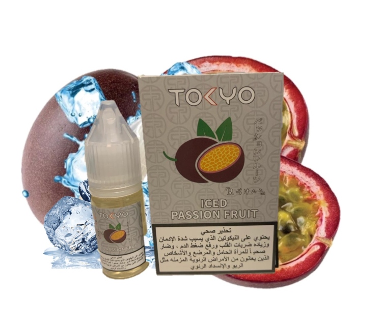 Tokyo Iced Passion Fruit Saltnic Vape Juice