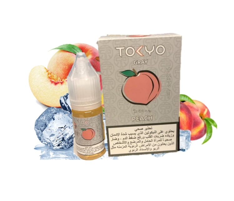 Tokyo Iced Peach Saltnic Vape Juice 