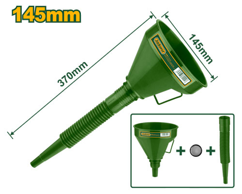 Jadever JDUF1302 محقان بلاستيك 2*1 14.5 سم فلكسبل