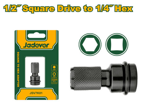 JADEVER JDSV7K01 Square to Hex Adapter تحويلة بوكس 1/2*3/4