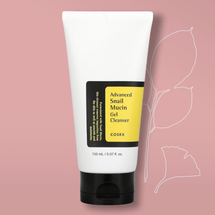 COSRX Advanced Snail Mucin Gel Cleanser غسول كوسركس بالحلزون 
