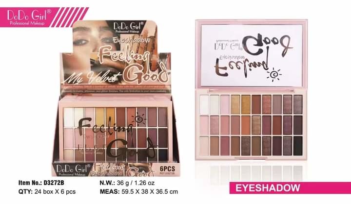 باليت أي شدو feeling good eyeshadow dodo girl 