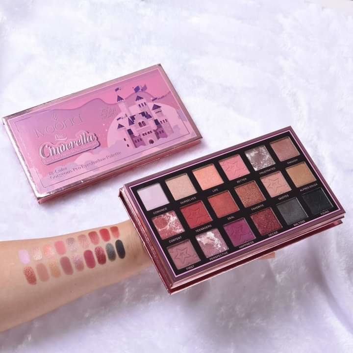 باليت أي شدو ivoona cinderella eyeshadow 