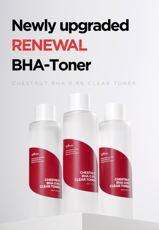 Isntree, Chestnut BHA 0.9% Clear Toner
