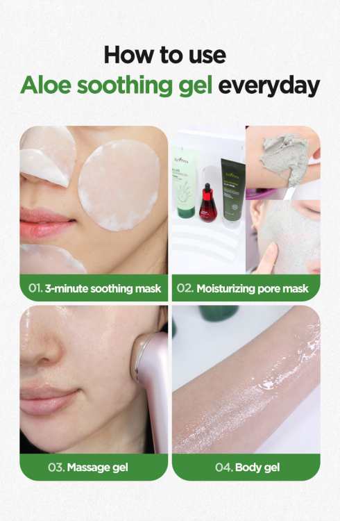 Isntree, Aloe Soothing Gel - Moisture Type